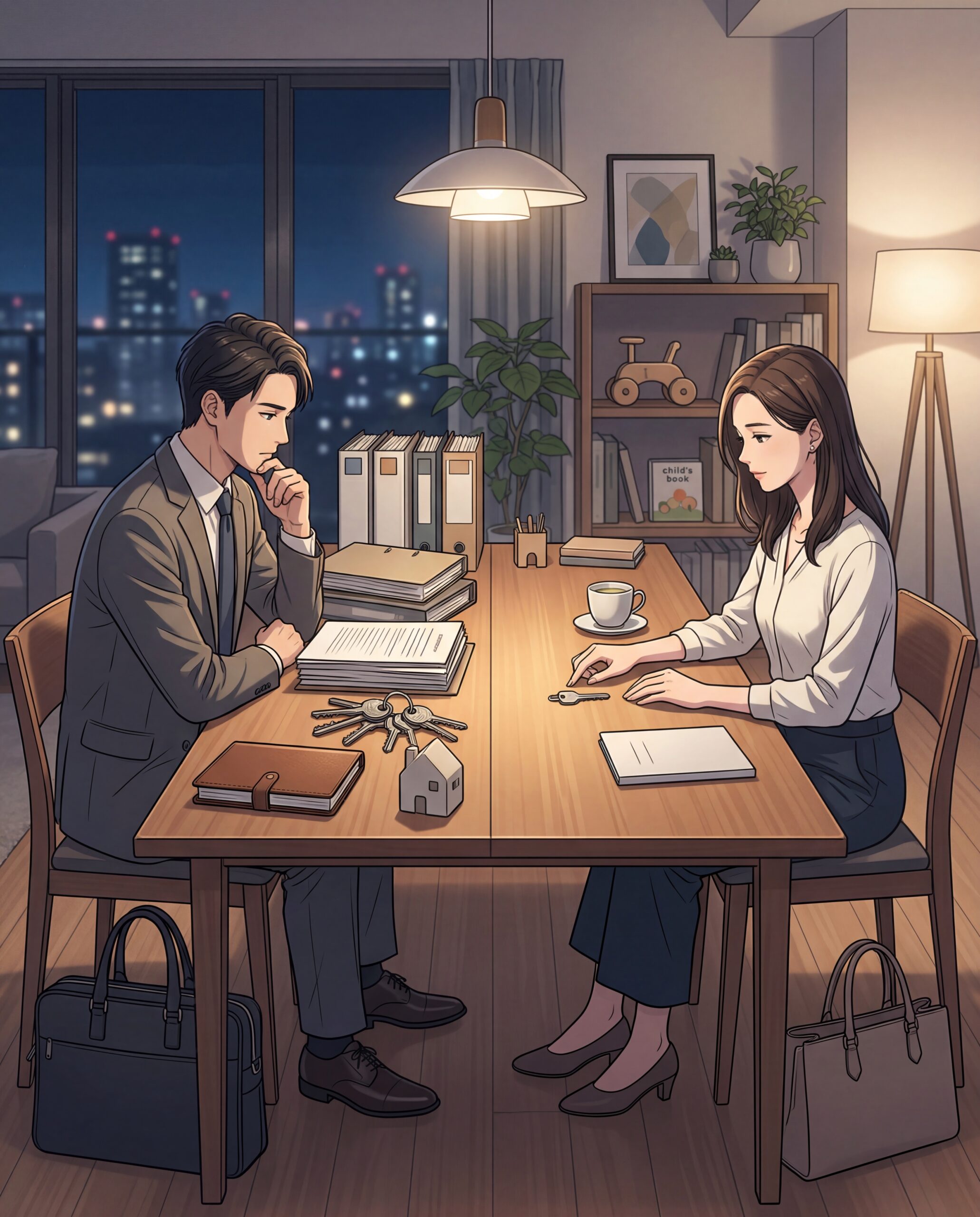 ペアローンで共に背負うか、単独ローンで余白を残すか