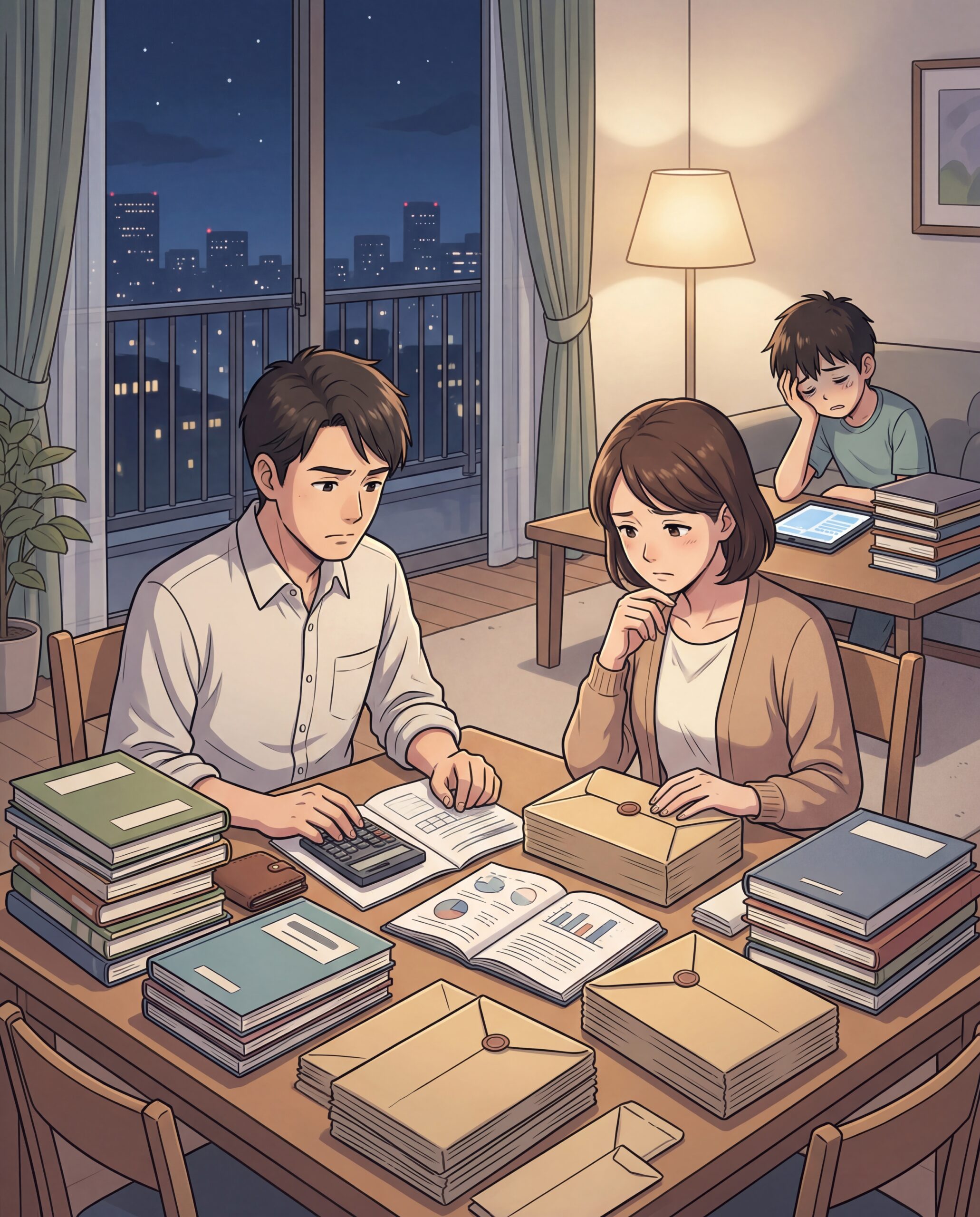 中学受験の費用がきつい共働き家庭は、どこで「ここまで」を決めるか