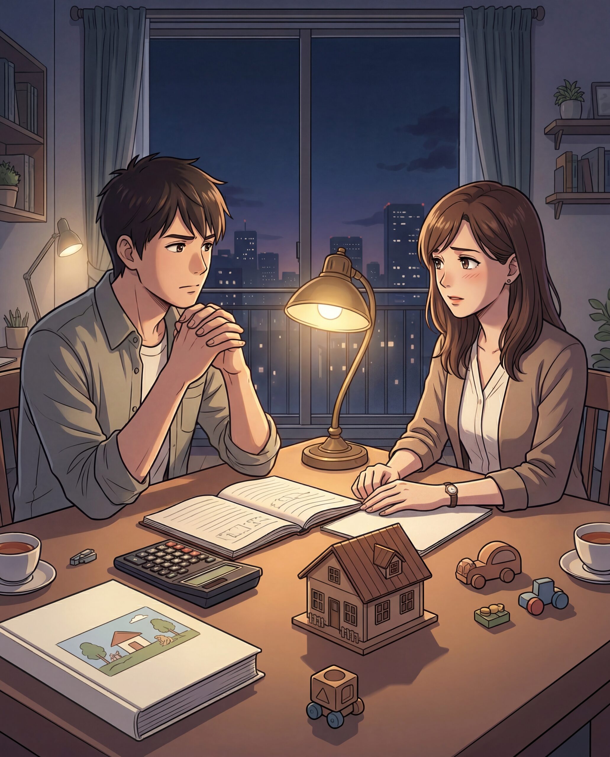 夫婦の家計の話し合いが進まないとき、先にそろえたい一言